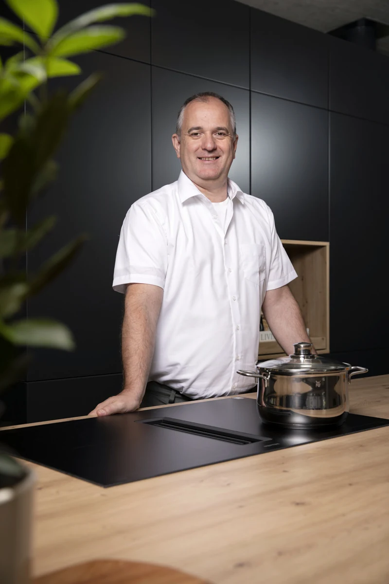 Norbert Oberthanner in unserem Küchenstudio